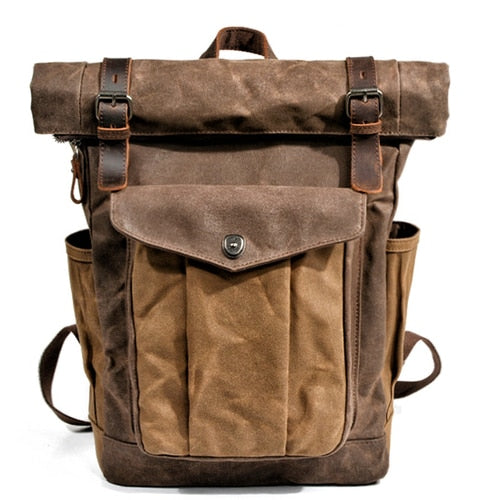 Turin Pocket Rolltop Backpack