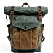 Load image into Gallery viewer, Turin Pocket Rolltop Backpack
