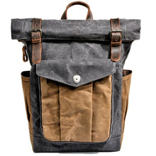 Load image into Gallery viewer, Turin Pocket Rolltop Backpack
