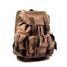 Load image into Gallery viewer, Durango Waxed Pullstring Backpack
