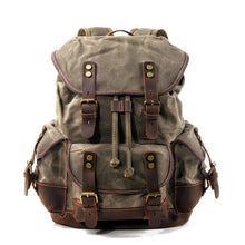 Load image into Gallery viewer, Durango Waxed Pullstring Backpack
