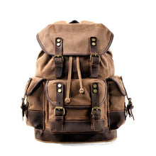 Load image into Gallery viewer, Durango Waxed Pullstring Backpack
