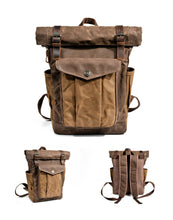 Load image into Gallery viewer, Turin Pocket Rolltop Backpack
